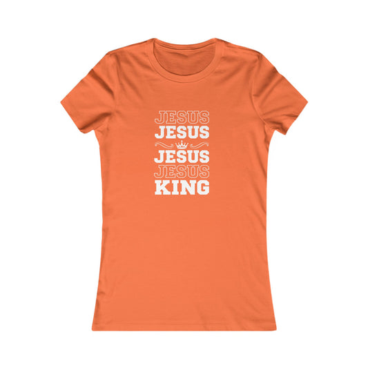 Jesus is King  —  Echo Women's Tee