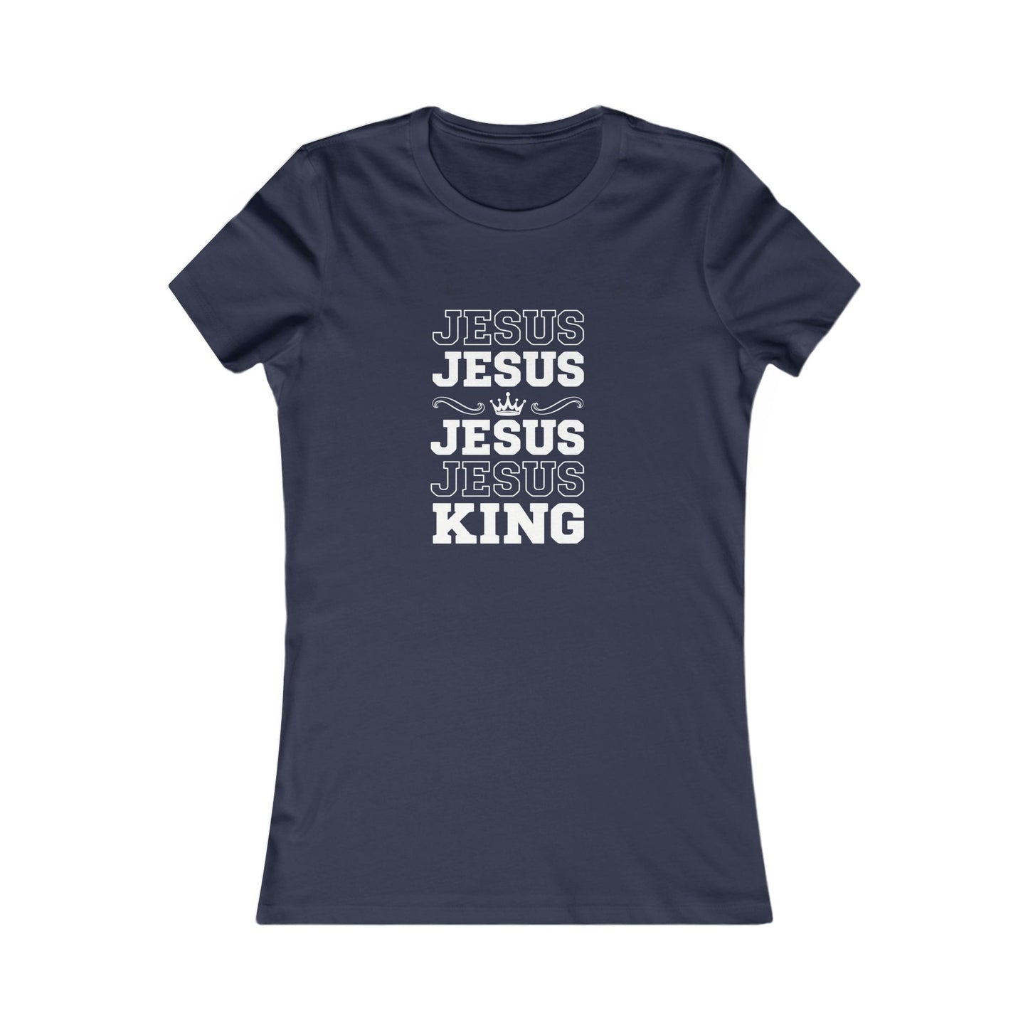 Jesus is King  —  Echo Women's Tee
