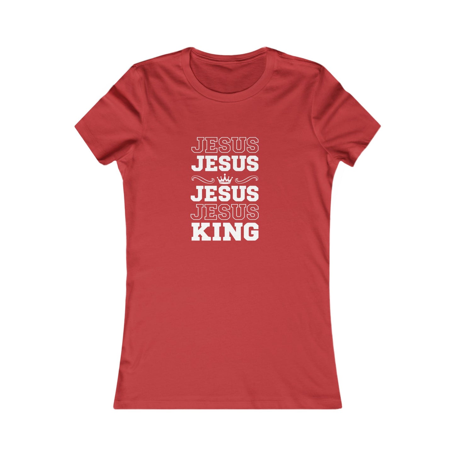 Jesus is King  —  Echo Women's Tee