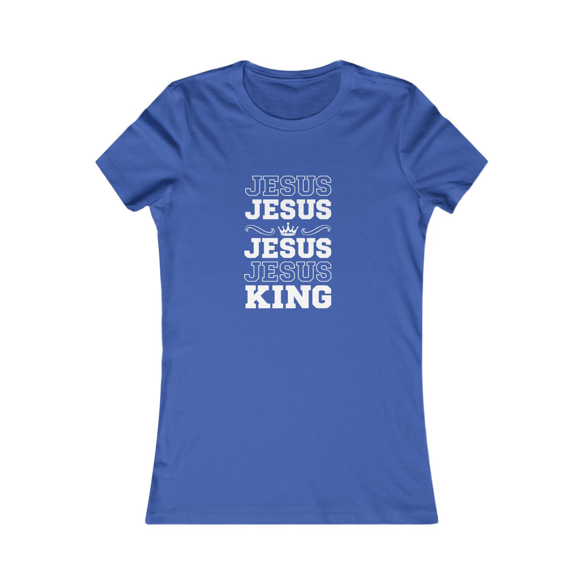 Jesus is King  —  Echo Women's Tee