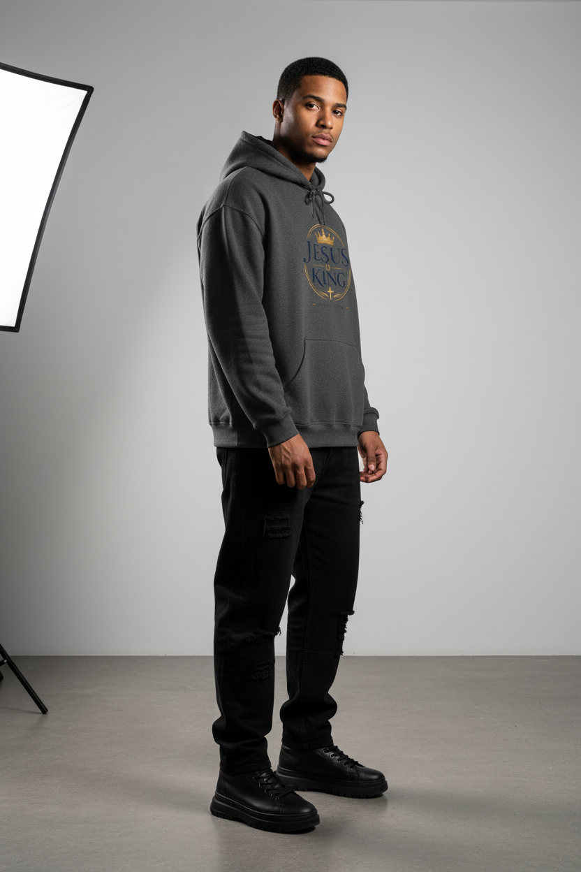 Jesus is King — Pullover Hoodie