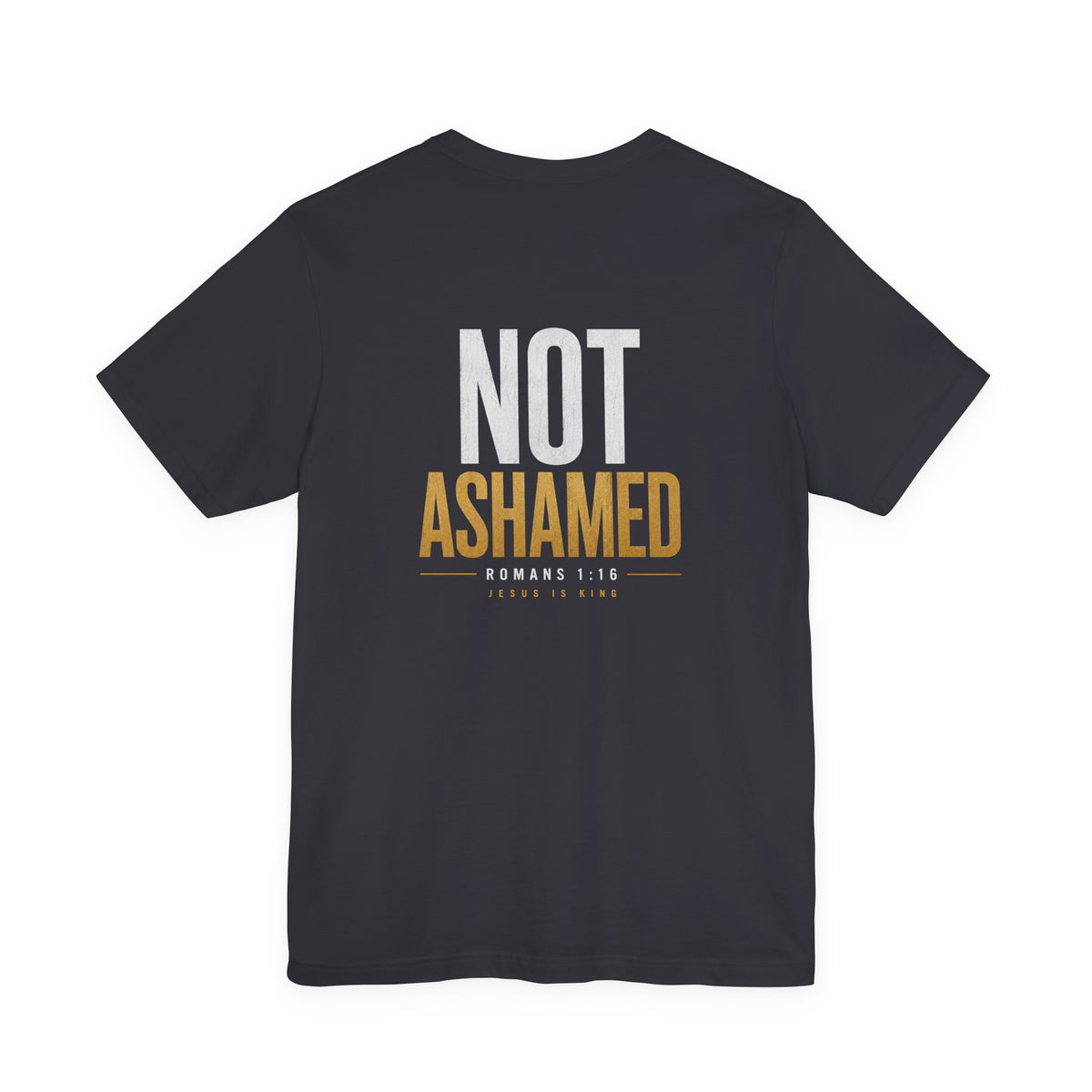 JIK Dark Men's "Not Ashamed" Back Tee