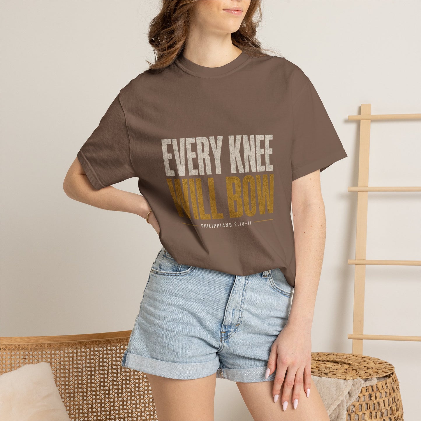 Every Knee Will Bow  — JIK Men's Tee