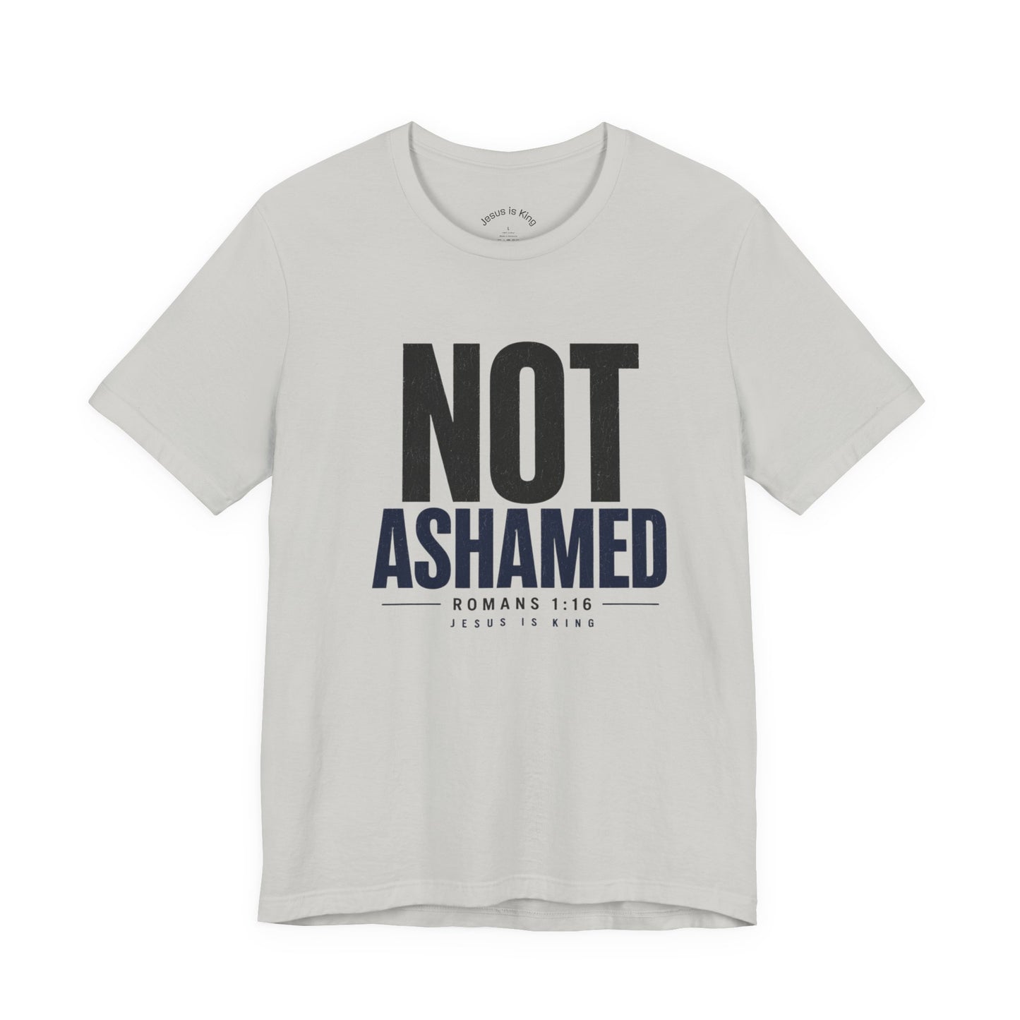 JIK Men's  — Not Ashamed (Gray Tees)