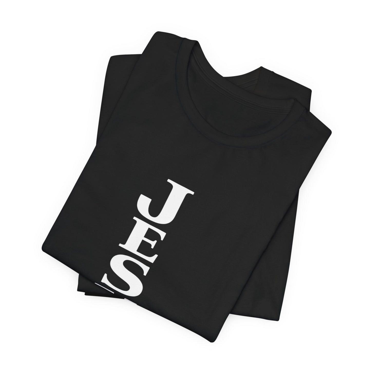 Jesus Is King — Vertical Cross Tee (JIK Back)