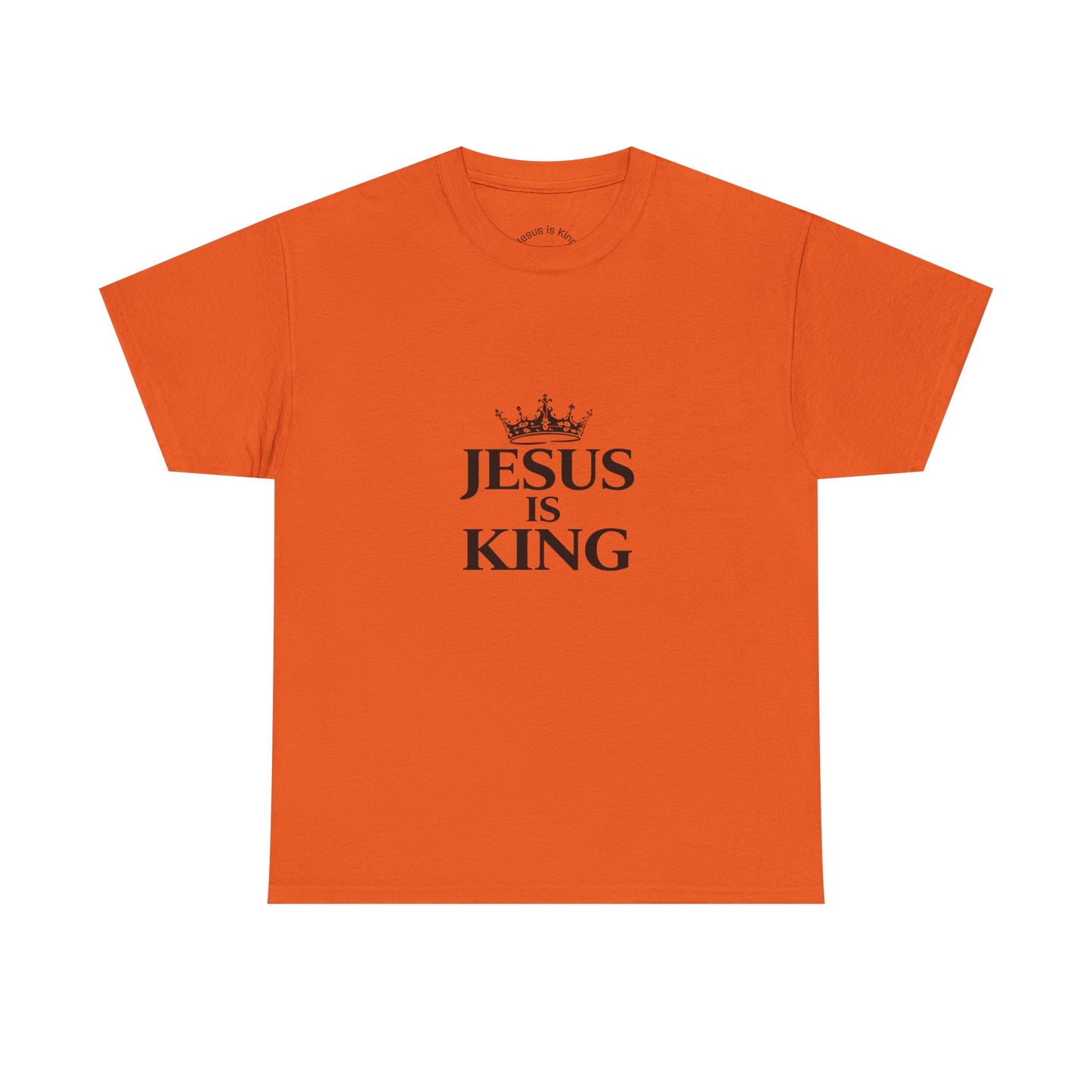 Jesus is King-Crowned Unisex Tee
