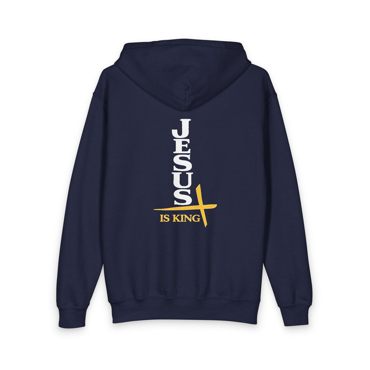 JIK Youth Vertical Cross Zip Hoodie