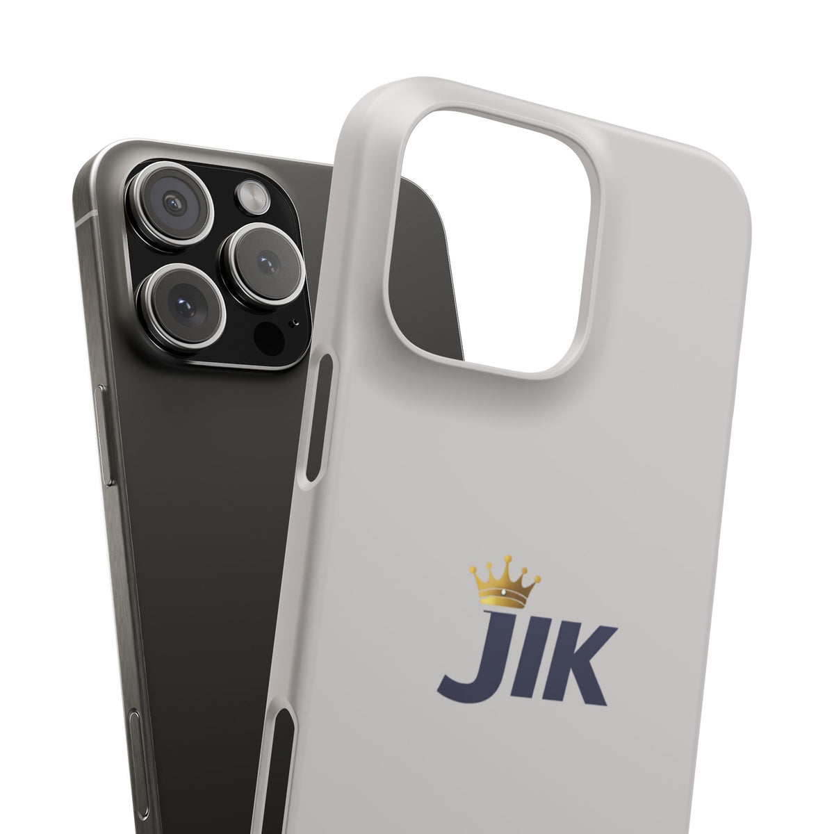 JIK Crown Logo Slim Phone Case