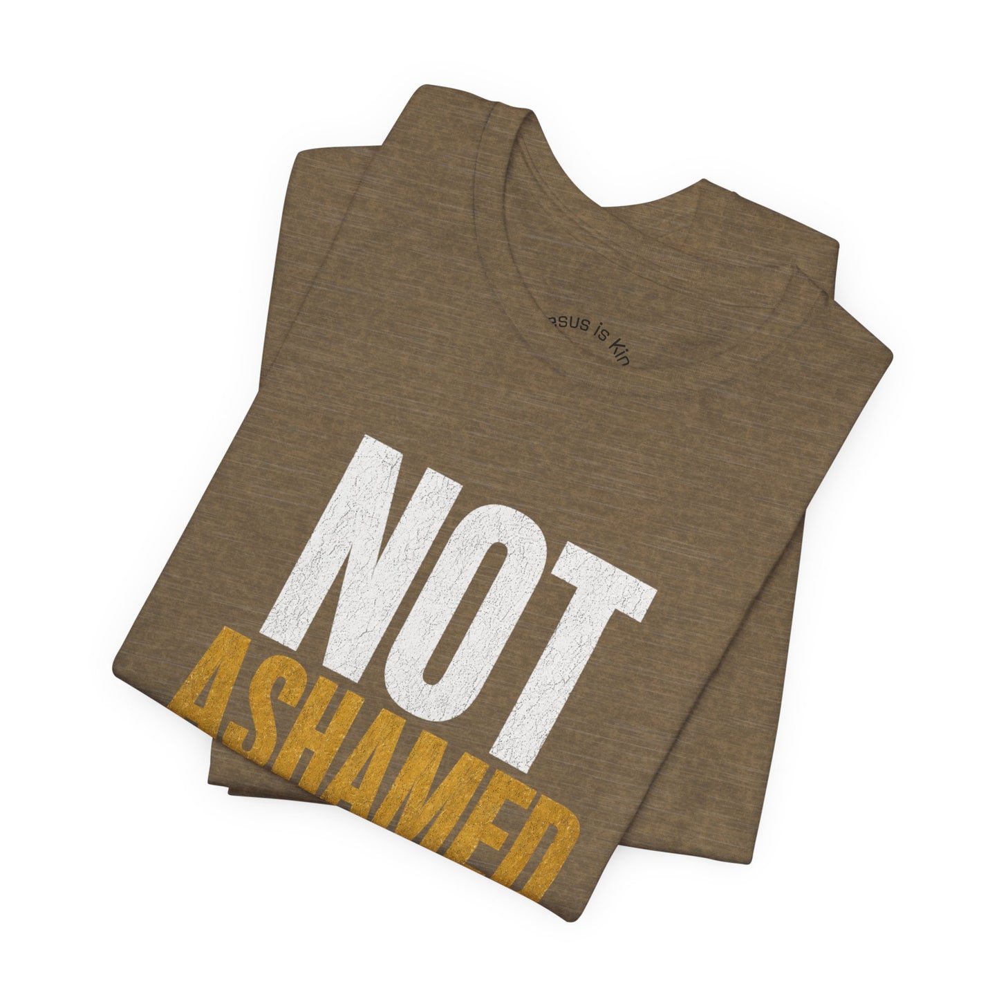 JIK Men's Military Colors — Not Ashamed Tee