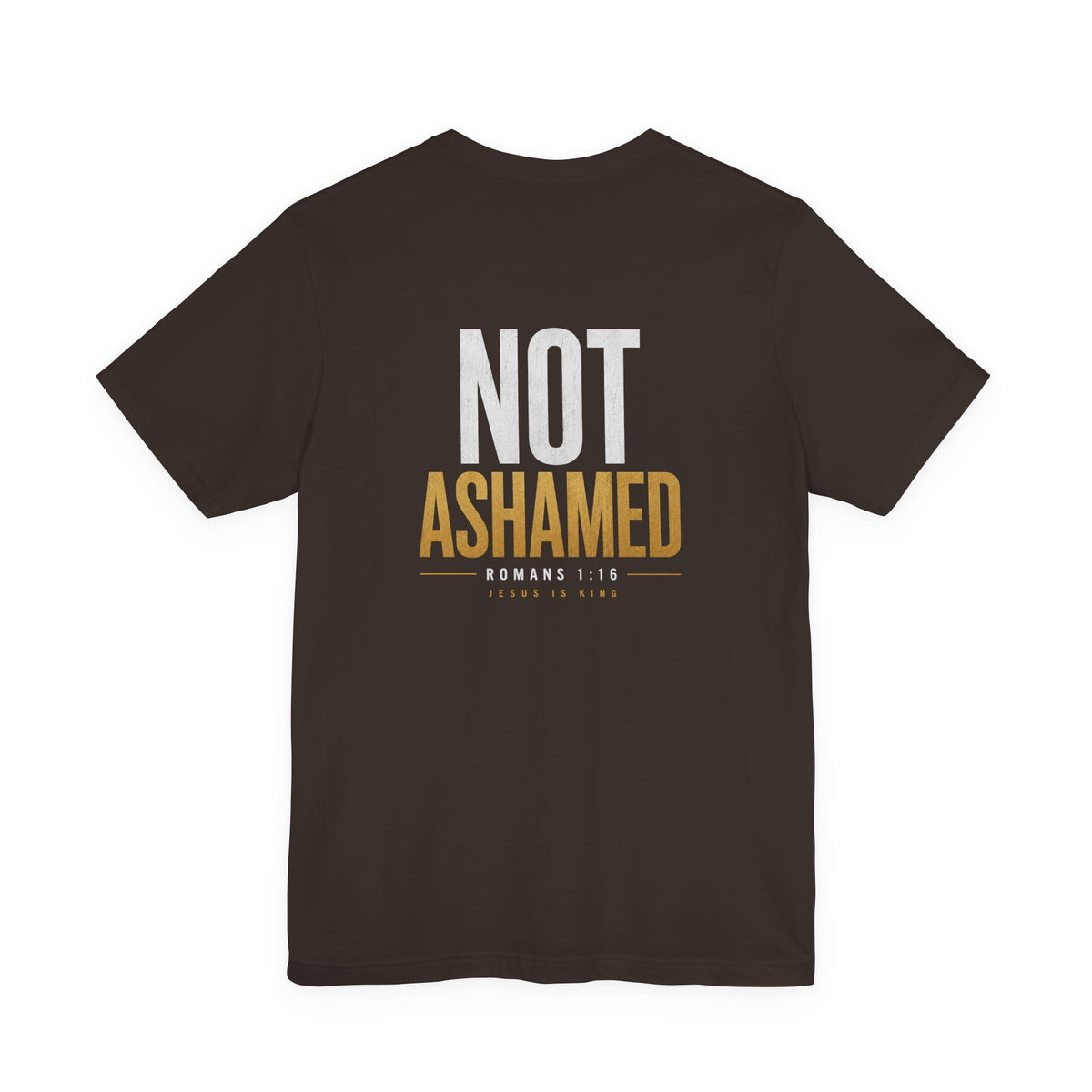 JIK Dark Men's "Not Ashamed" Back Tee