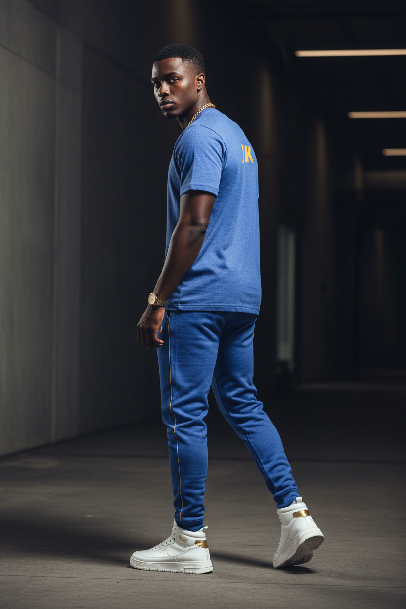 Jesus Is King — Vertical Cross Tee (JIK Back)