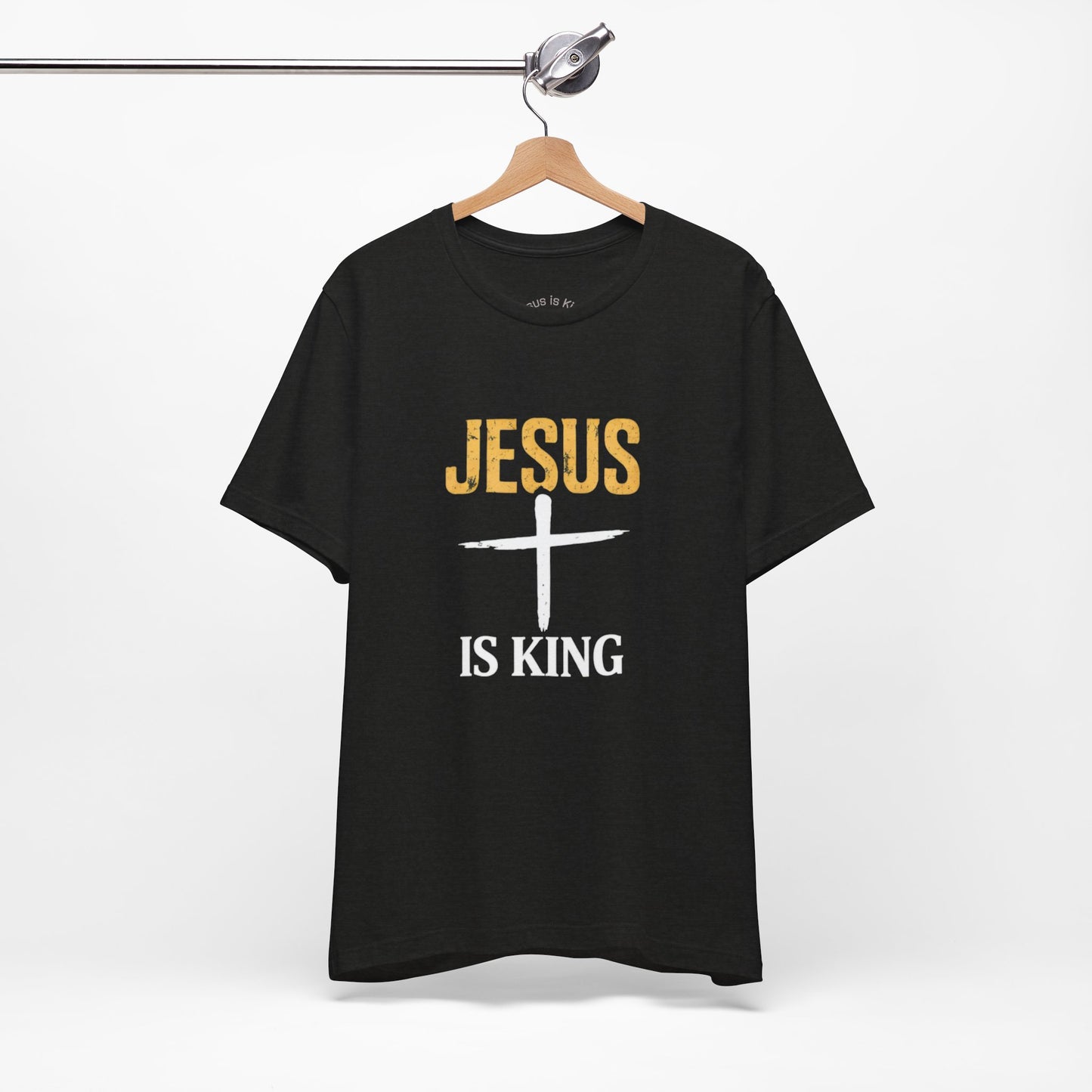 Jesus Is King —Bold Cross Tee