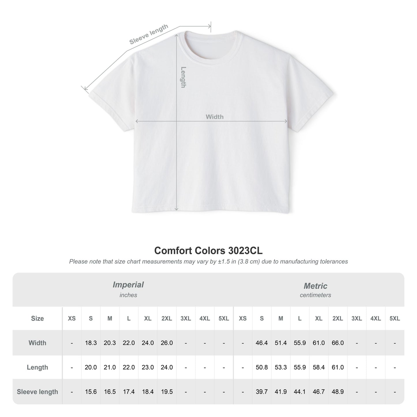 JIK Crowned- Women Boxy Tee