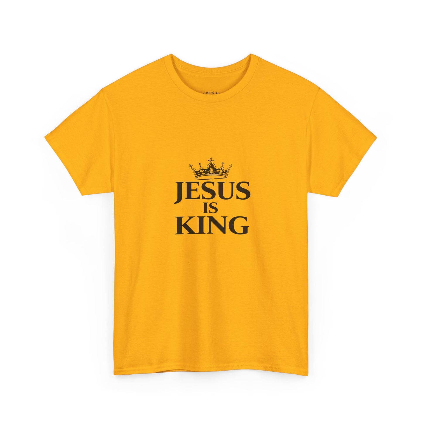 Jesus is King-Crowned Unisex Tee