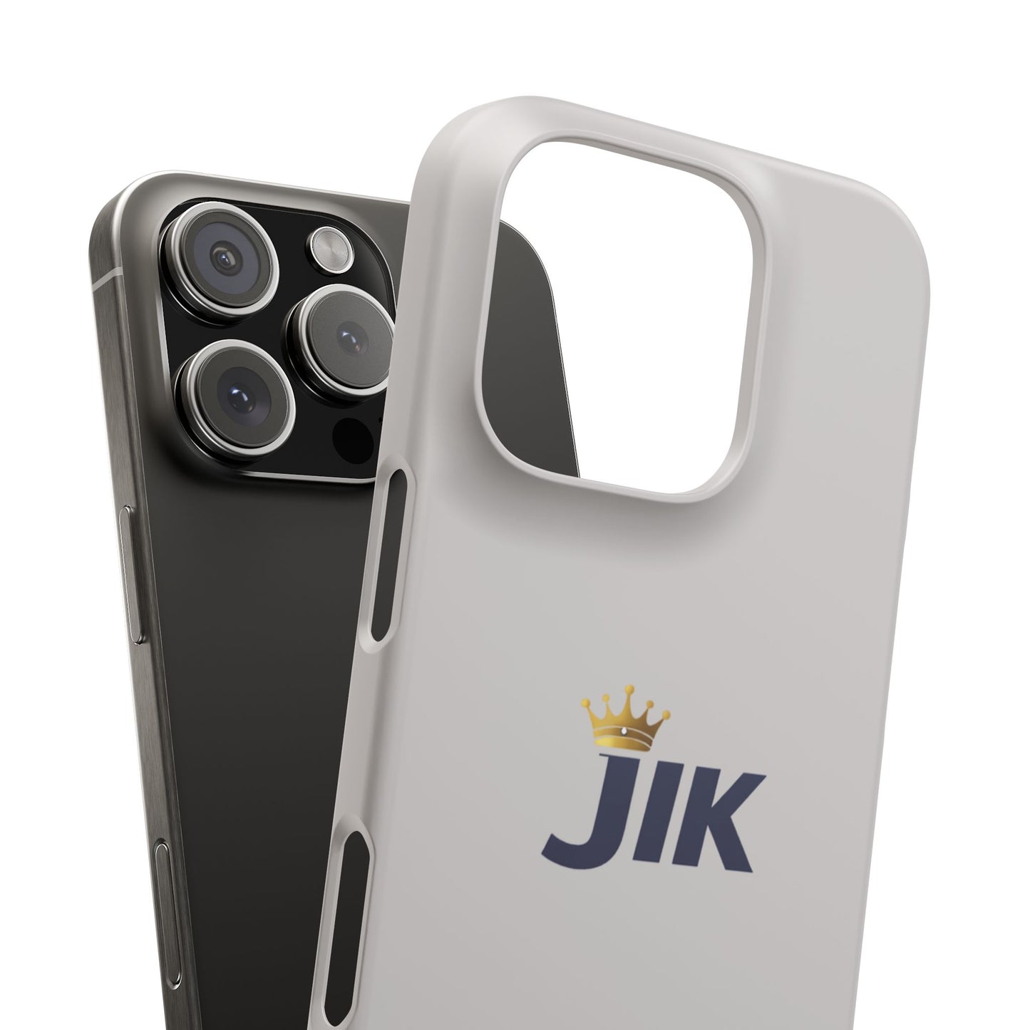 JIK Crown Logo  — Slim Protective Phone Case