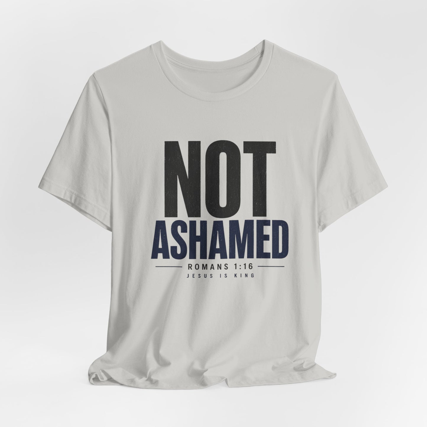 JIK Men's  — Not Ashamed (Gray Tees)