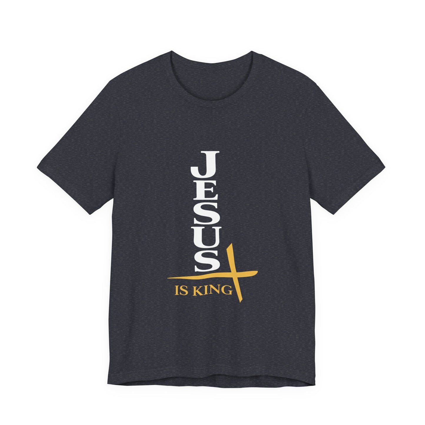 Jesus Is King  — Vertical Cross Tee (JIK)