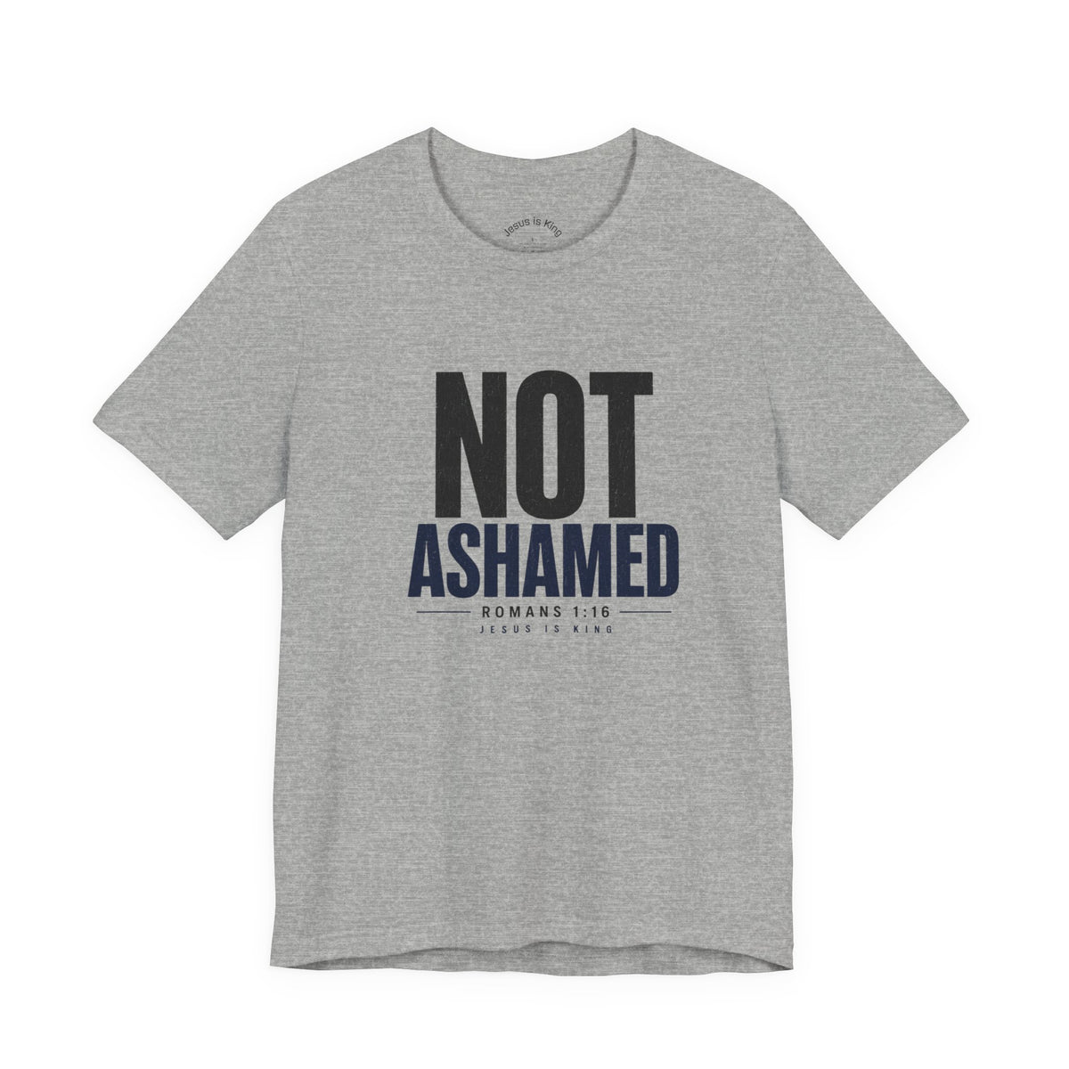 JIK Men's  — Not Ashamed (Gray Tees)