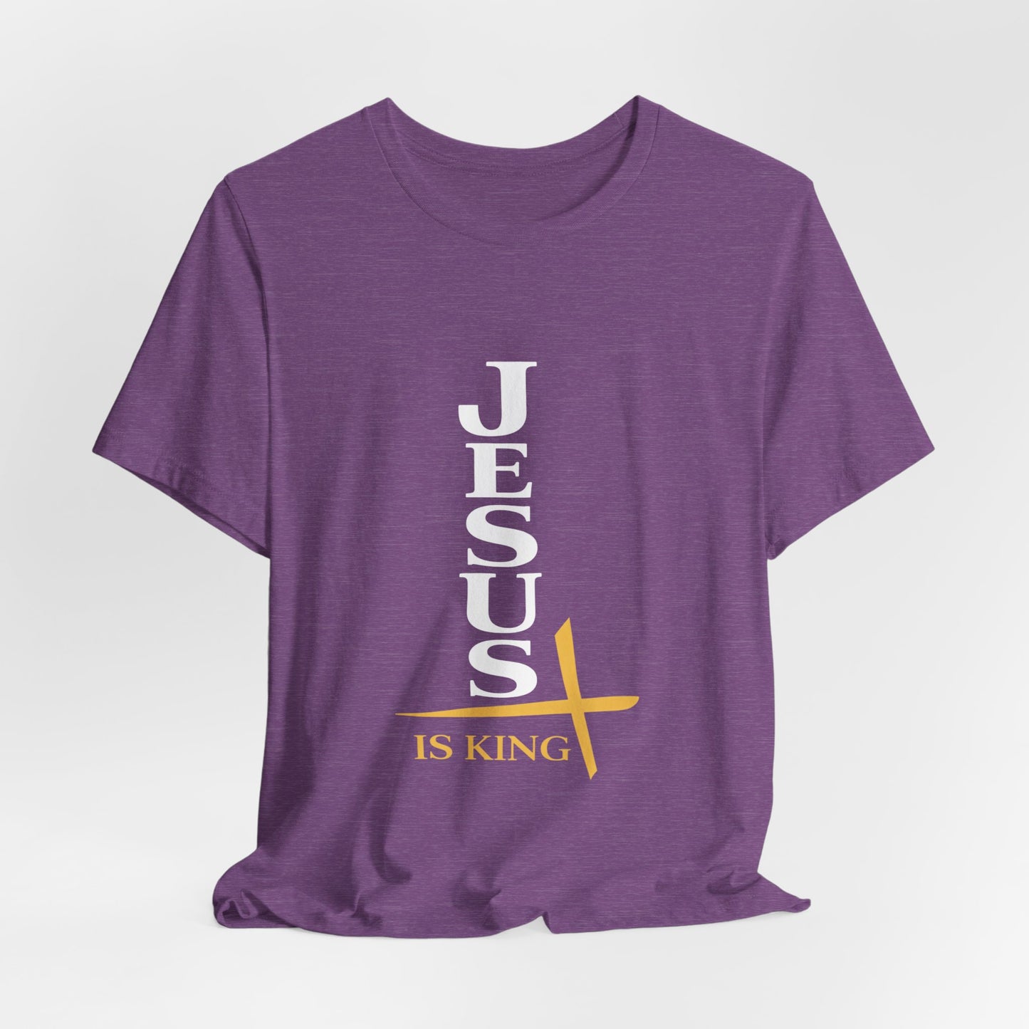 Jesus Is King  — Vertical Cross Tee (JIK)