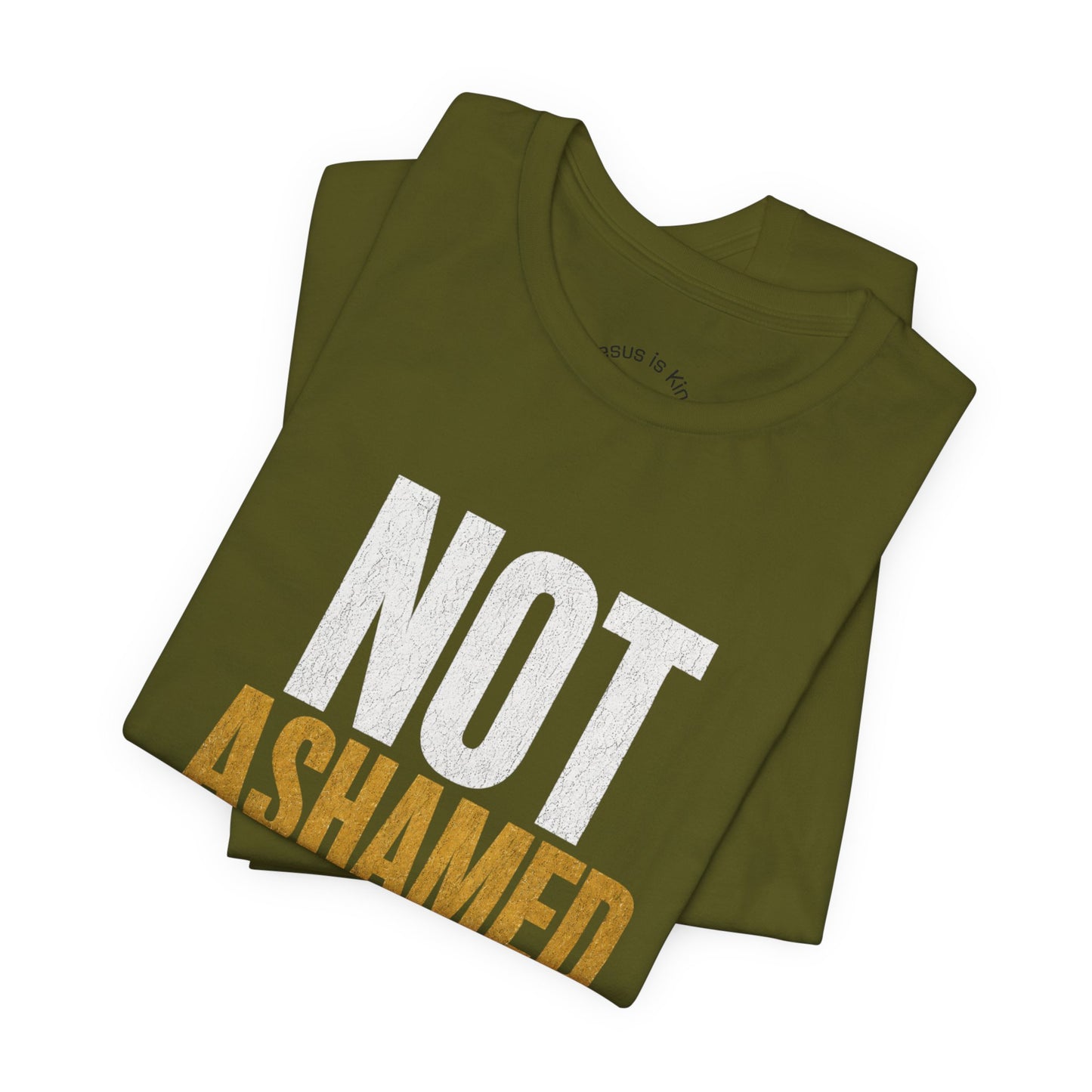 JIK Men's Military Colors — Not Ashamed Tee