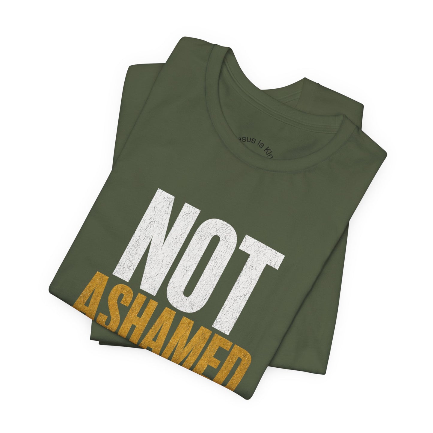 JIK Men's Military Colors — Not Ashamed Tee