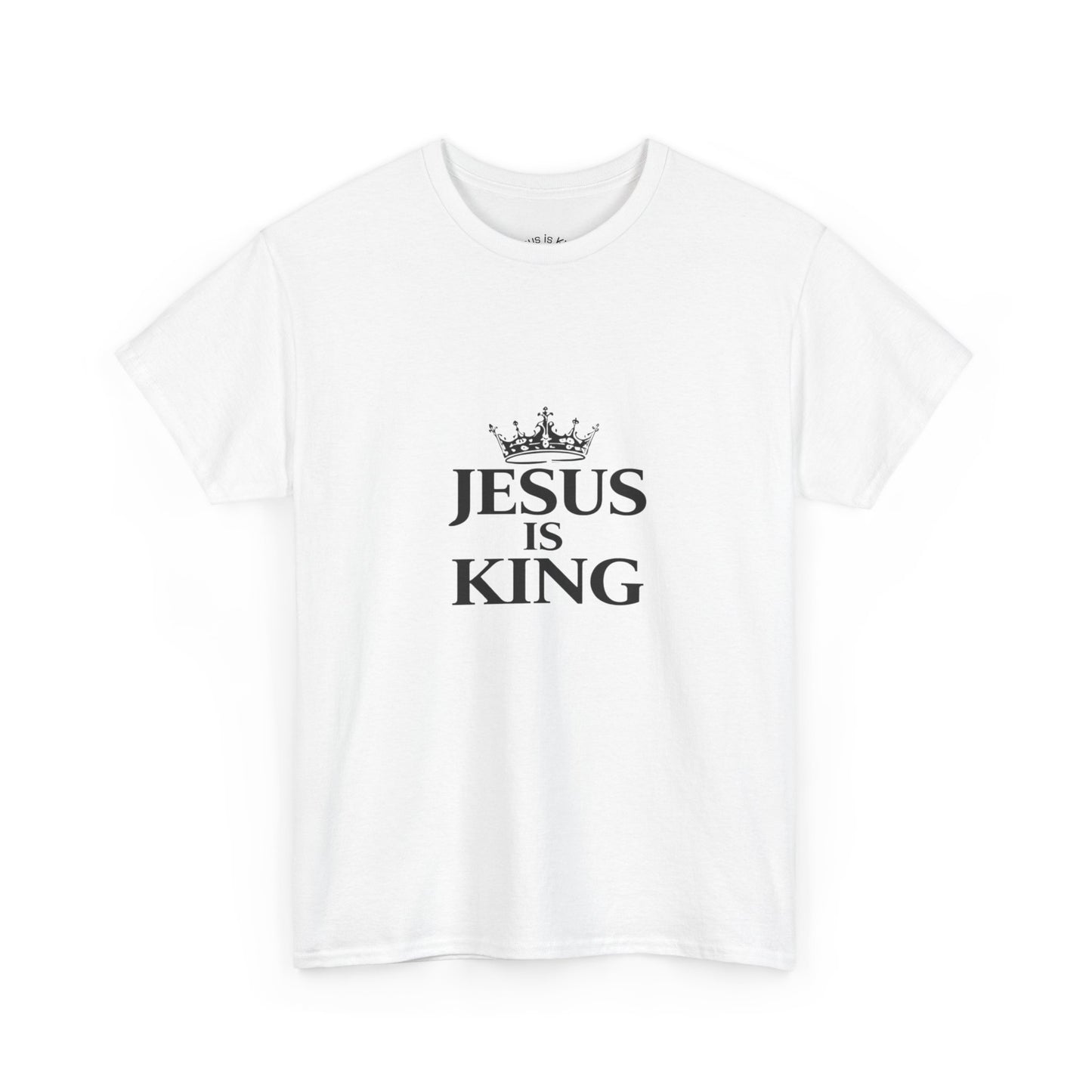 Jesus is King-Crowned Unisex Tee