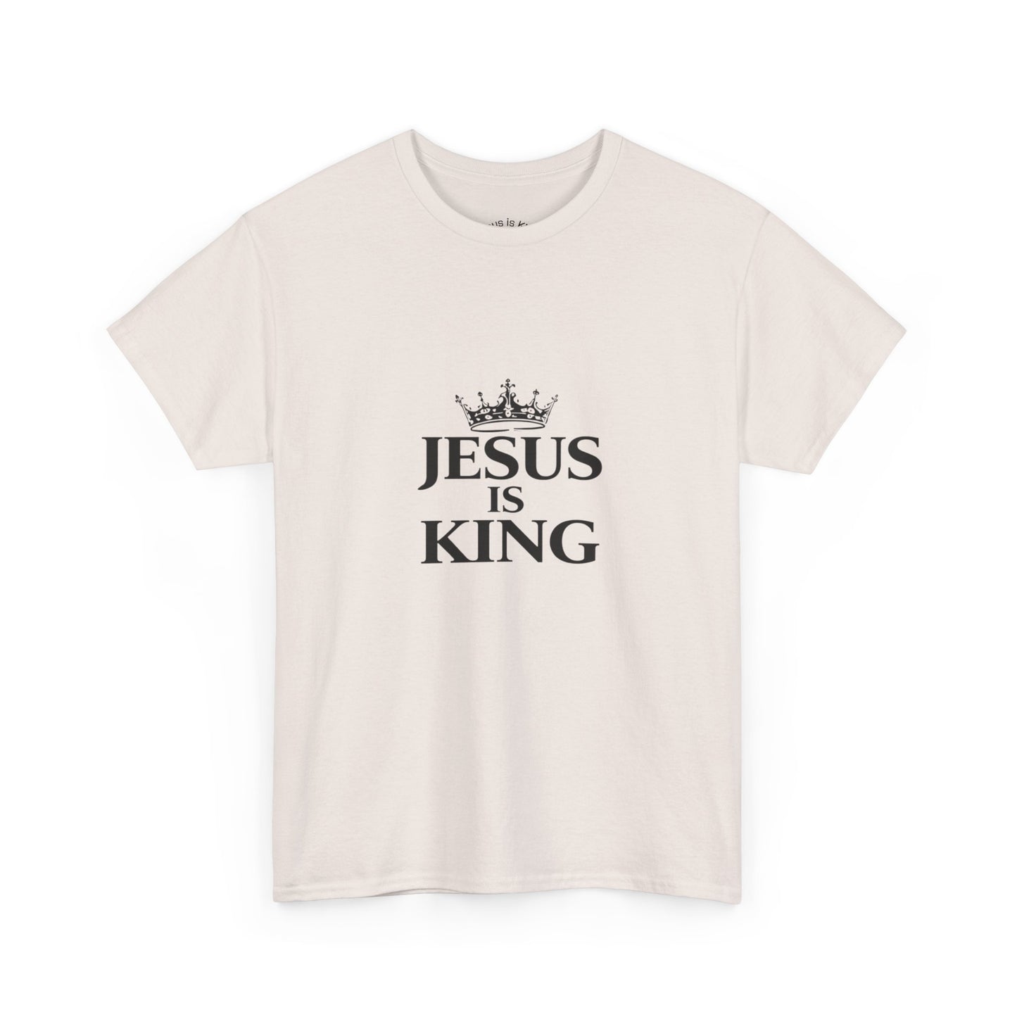 Jesus is King-Crowned Unisex Tee