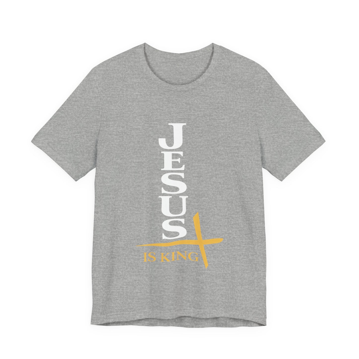 Jesus Is King — Vertical Cross Tee (JIK Back)