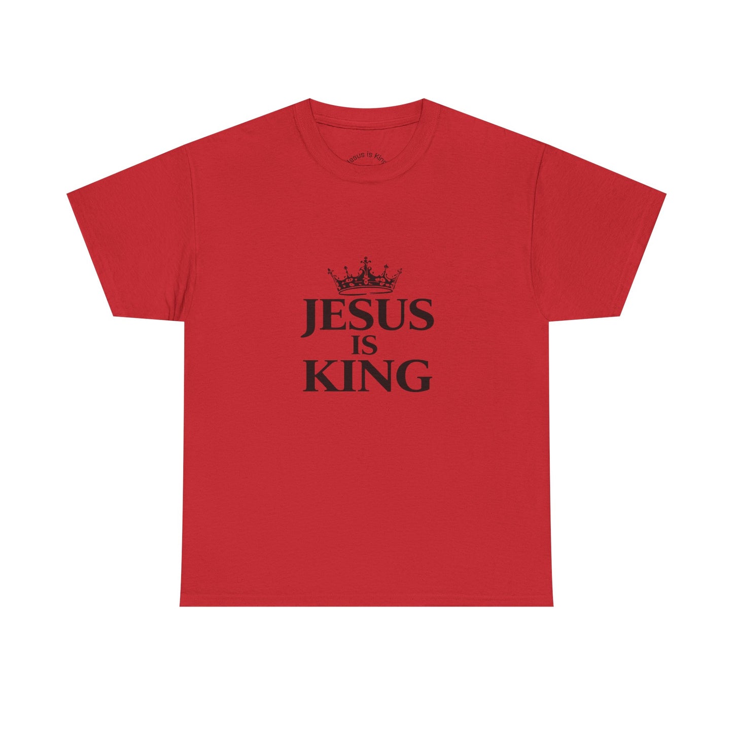 Jesus is King-Crowned King Tee