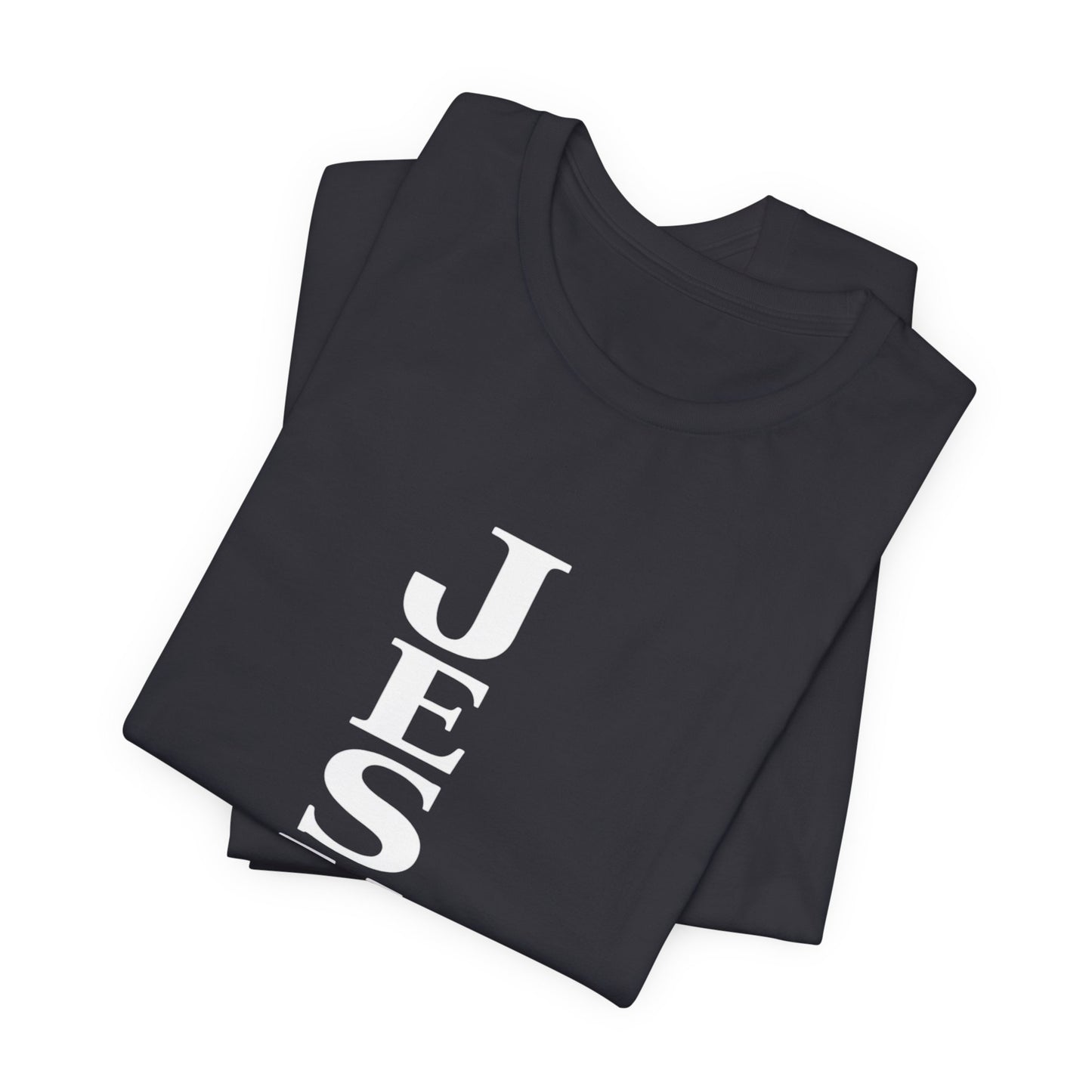 Jesus Is King — Vertical Cross Tee (JIK Back)