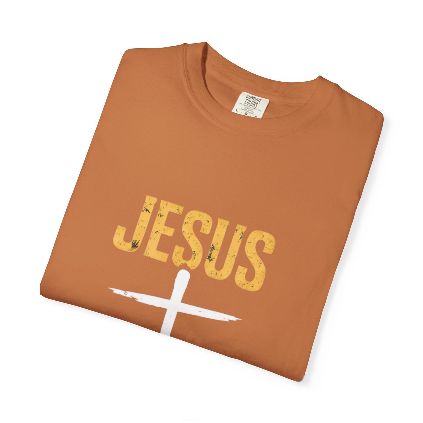 Jesus Is King  —  Faith Tee with Back 'JIK' Print