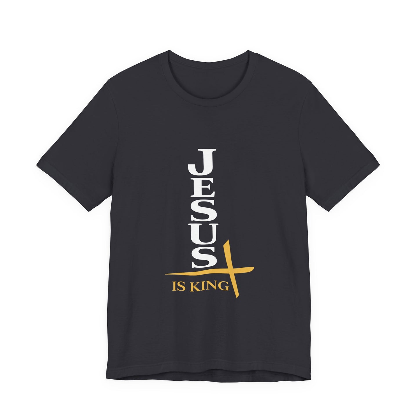Jesus Is King  — Vertical Cross Tee (JIK)