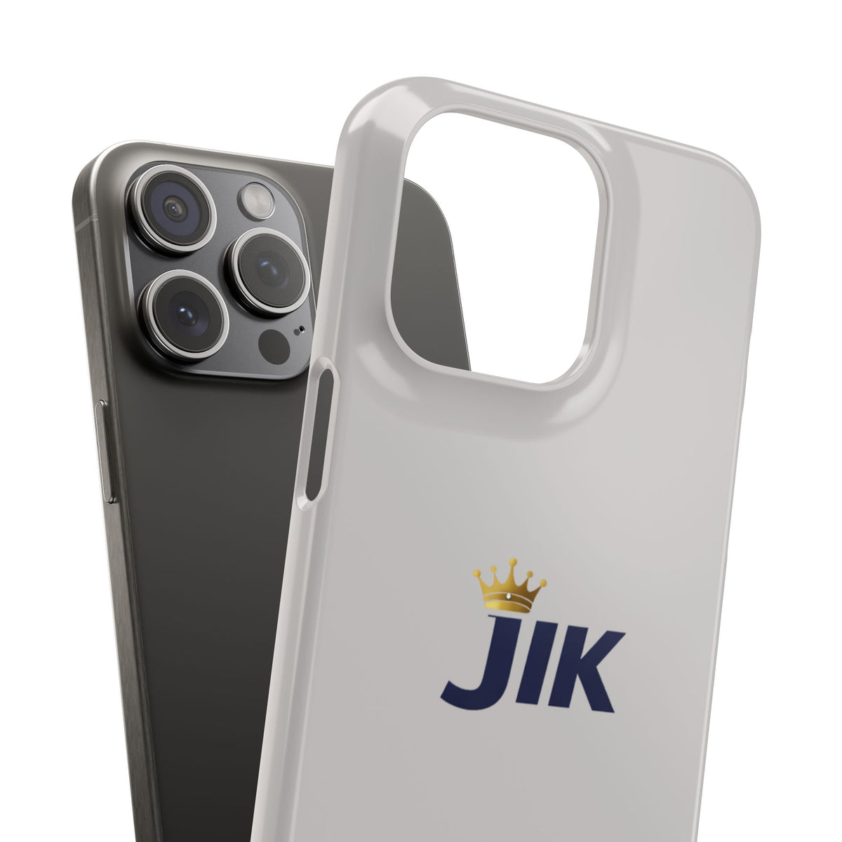 JIK Crown Logo Slim Phone Case