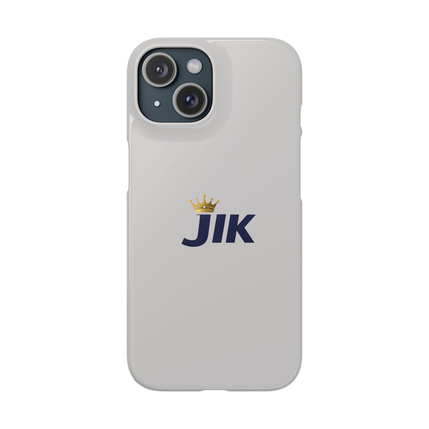 JIK Crown Logo  — Slim Protective Phone Case