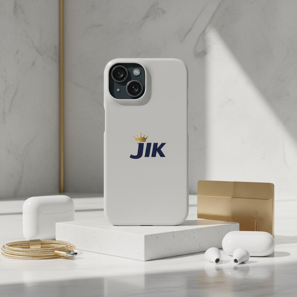 JIK Crown Logo  — Slim Protective Phone Case