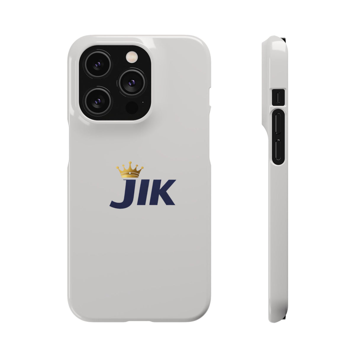 JIK Crown Logo Slim Phone Case