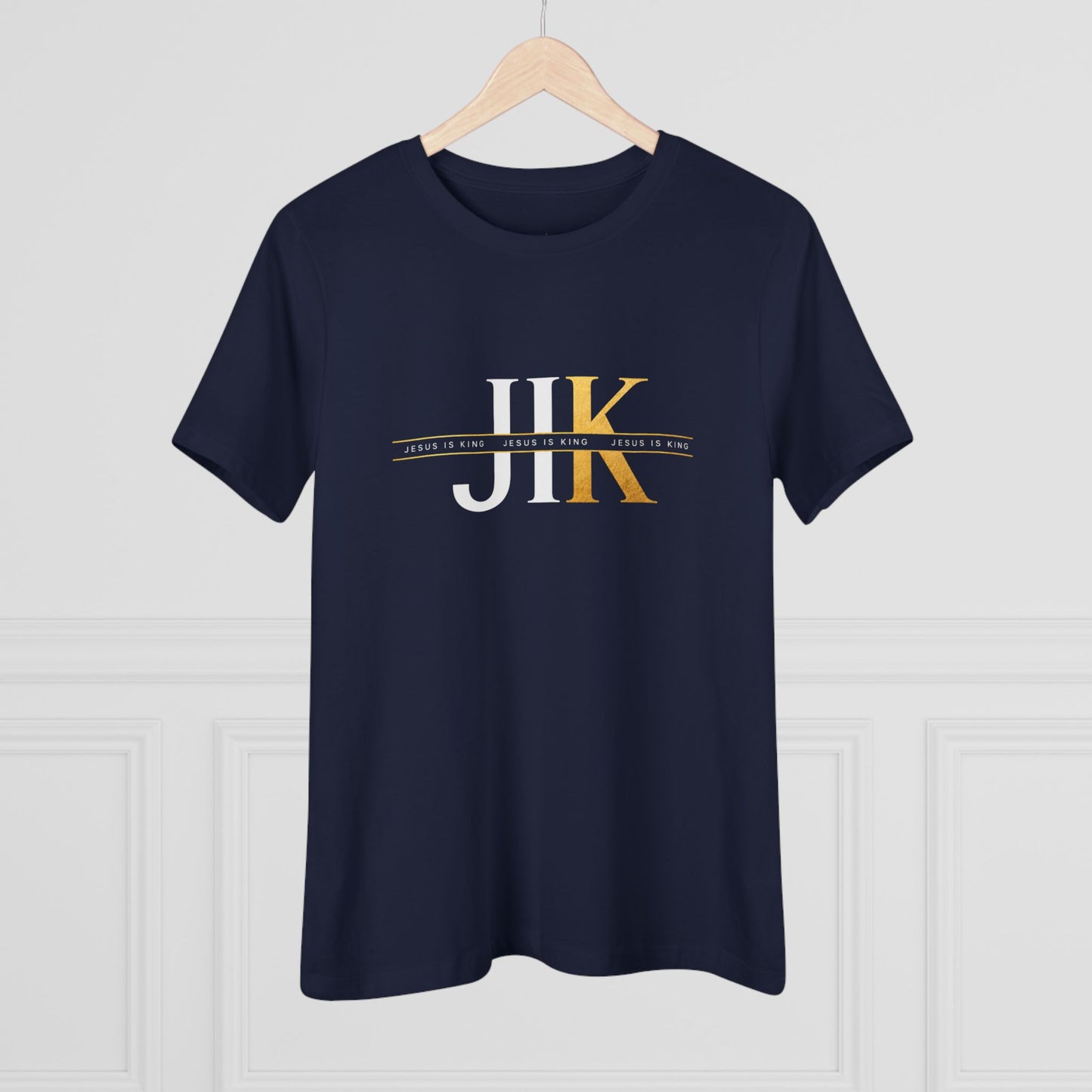 JIK Women's Tee  - Minimal Gold Graphic