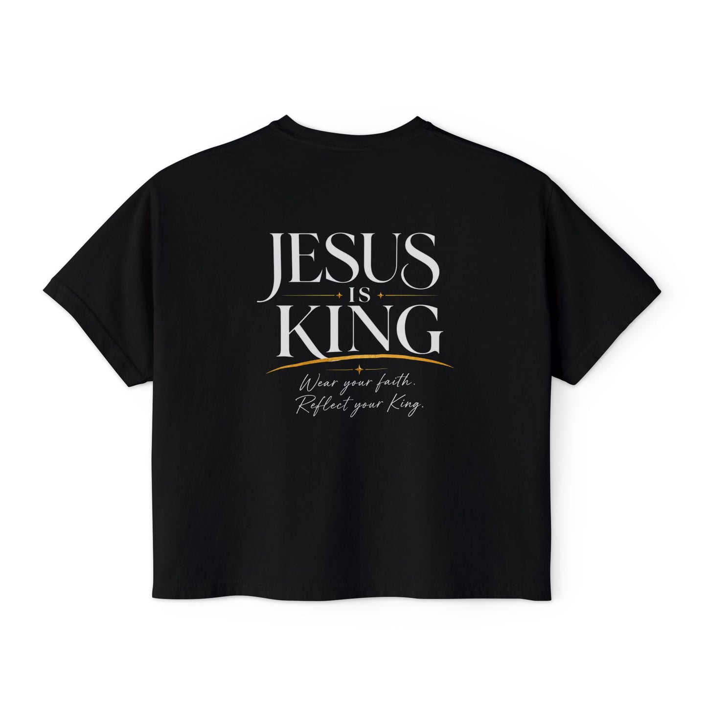 JIK Crowned- Women Boxy Tee