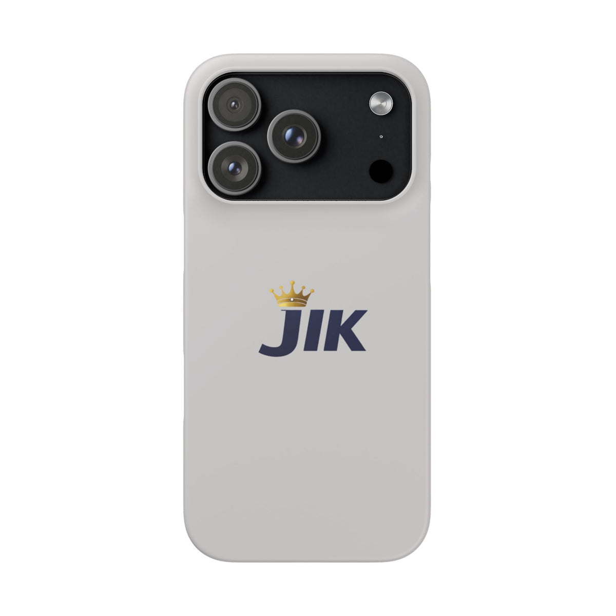 JIK Crown Logo Slim Phone Case