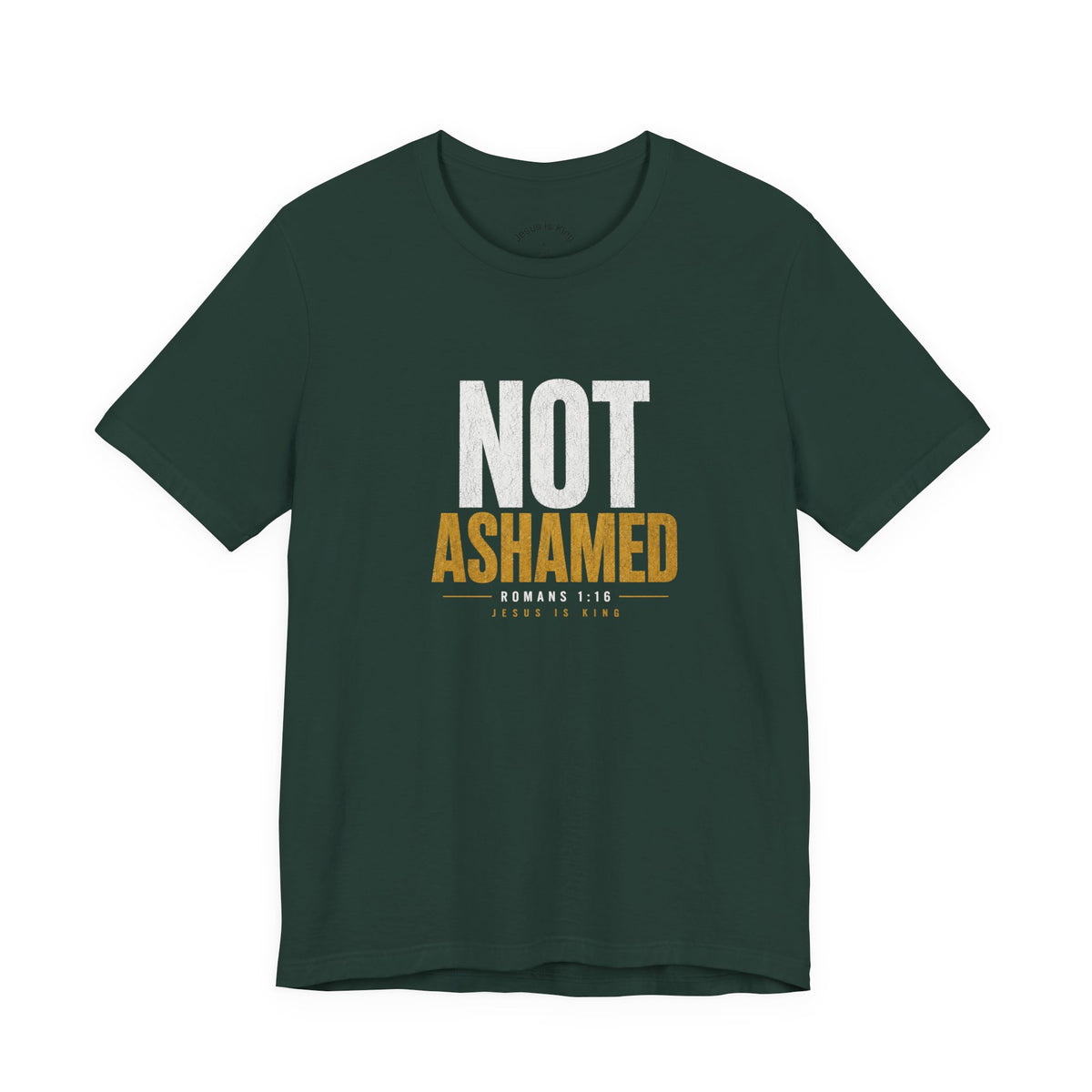 JIK "Not Ashamed" Military Colors Men's Tee