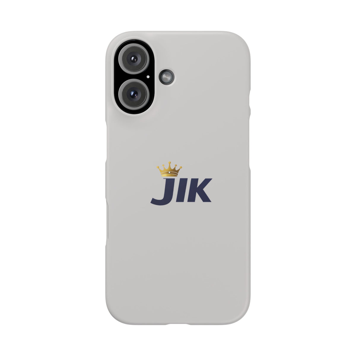 JIK Crown Logo Slim Phone Case