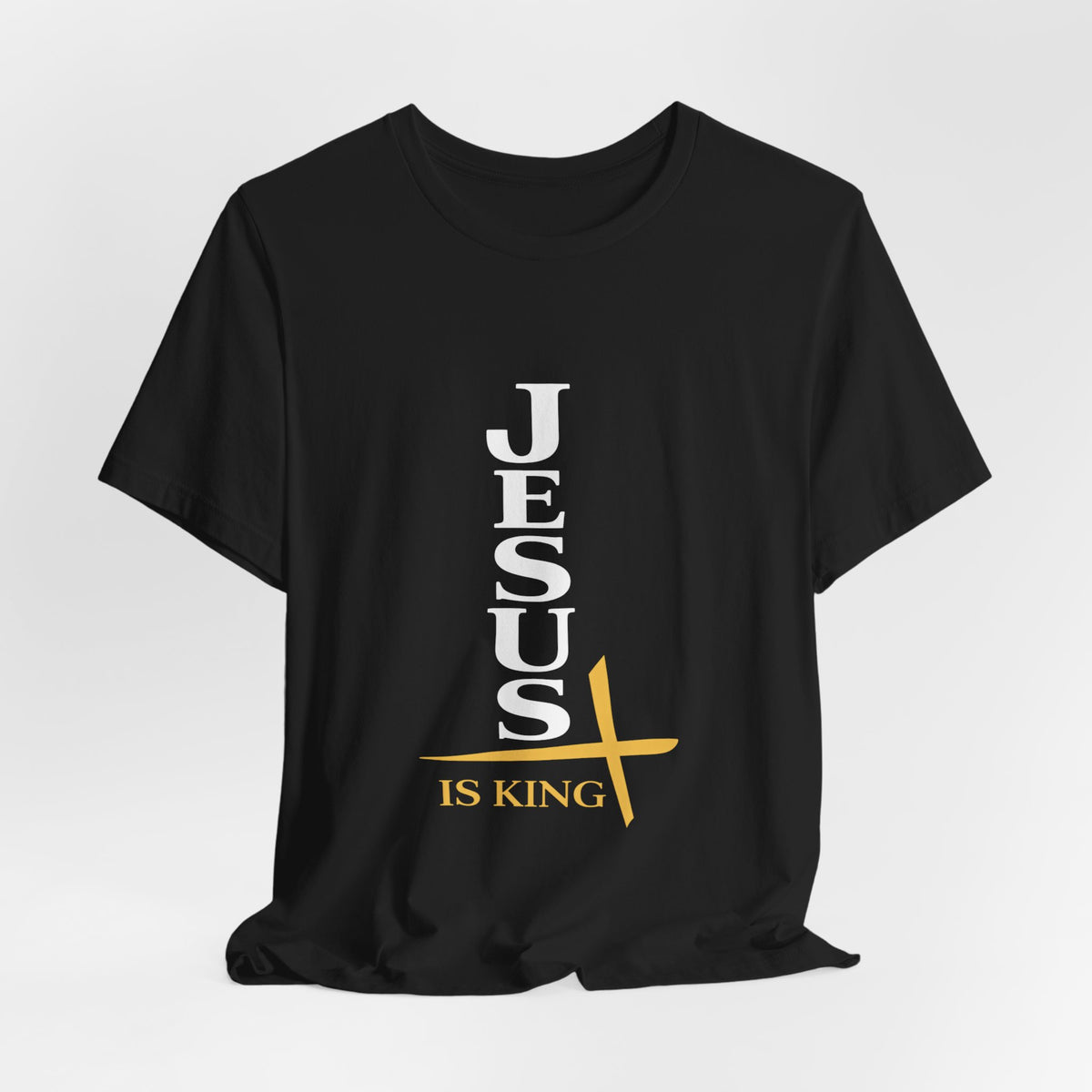 Jesus Is King  — Vertical Cross Tee (JIK)