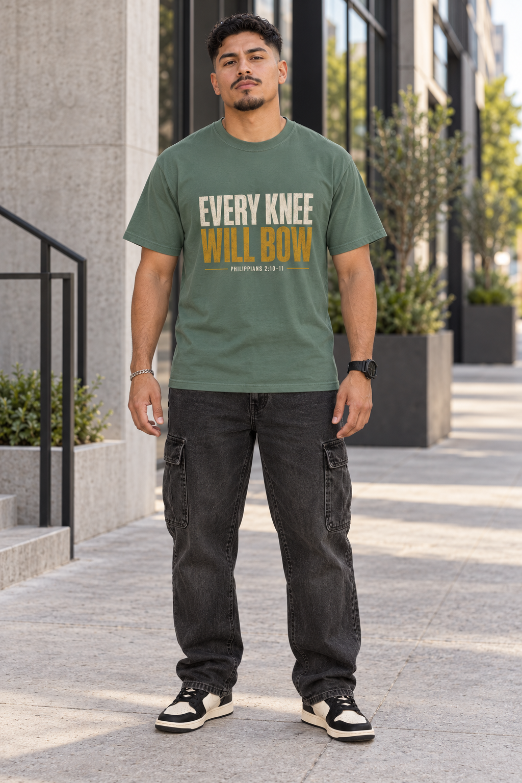 Every Knee Will Bow — JIK Men's Tee