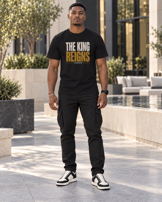 JIK The King Reigns Men's Tee