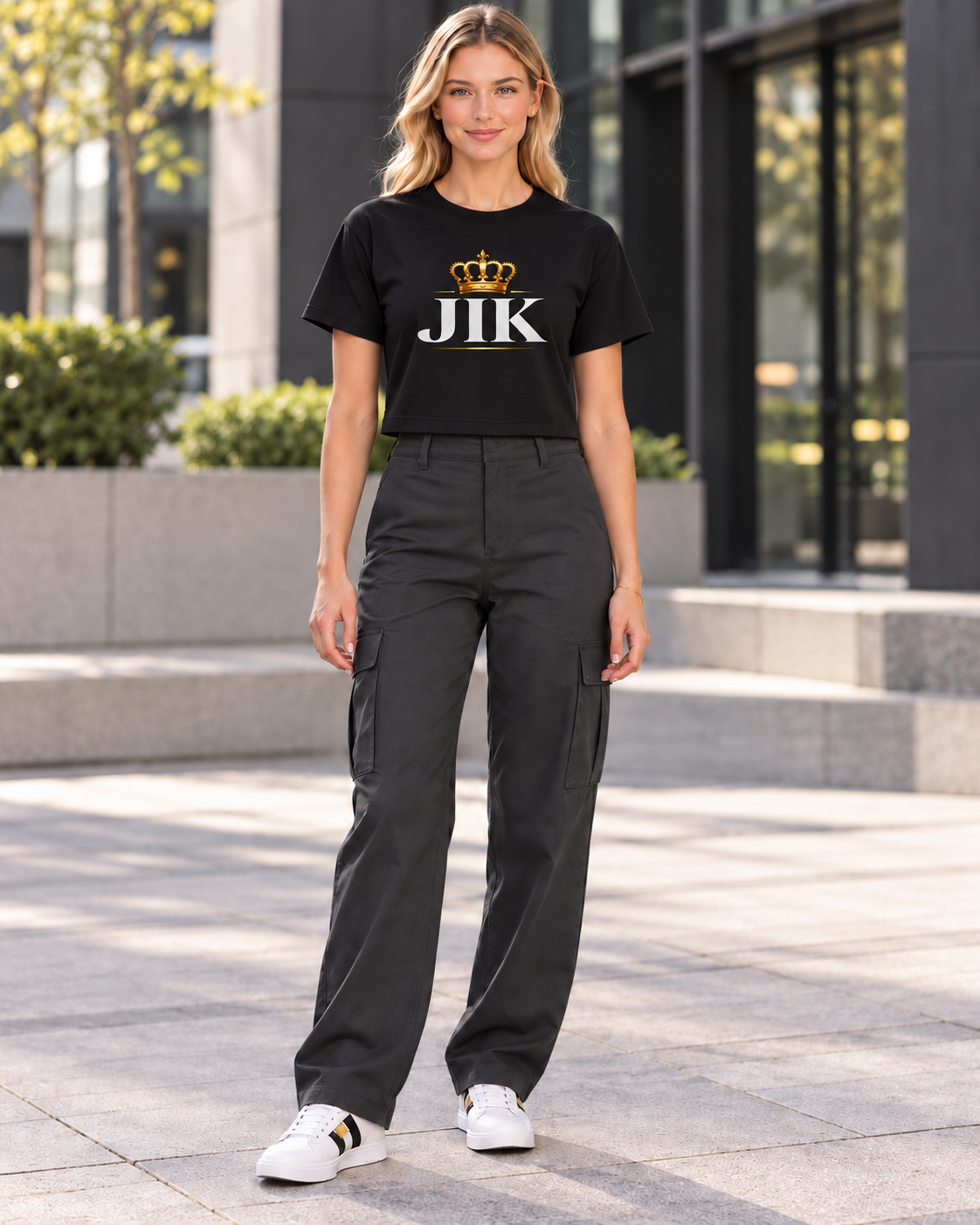 JIK Crowned Women's Boxy Tee