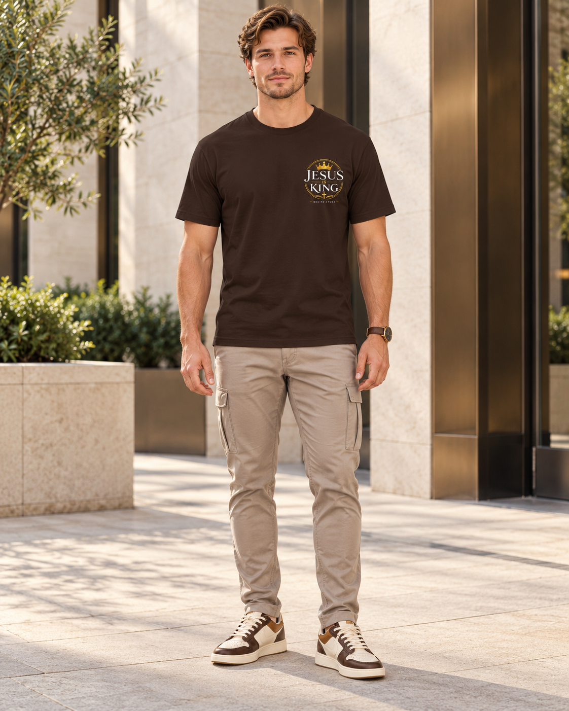 JIK Dark Men's "Not Ashamed" Back Tee