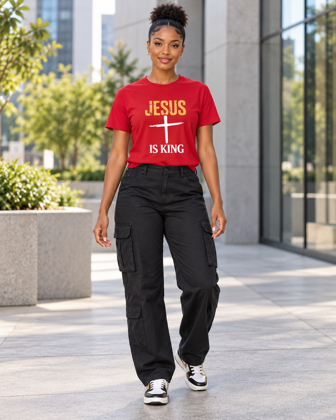 JIK Faith Cross Unisex Tee