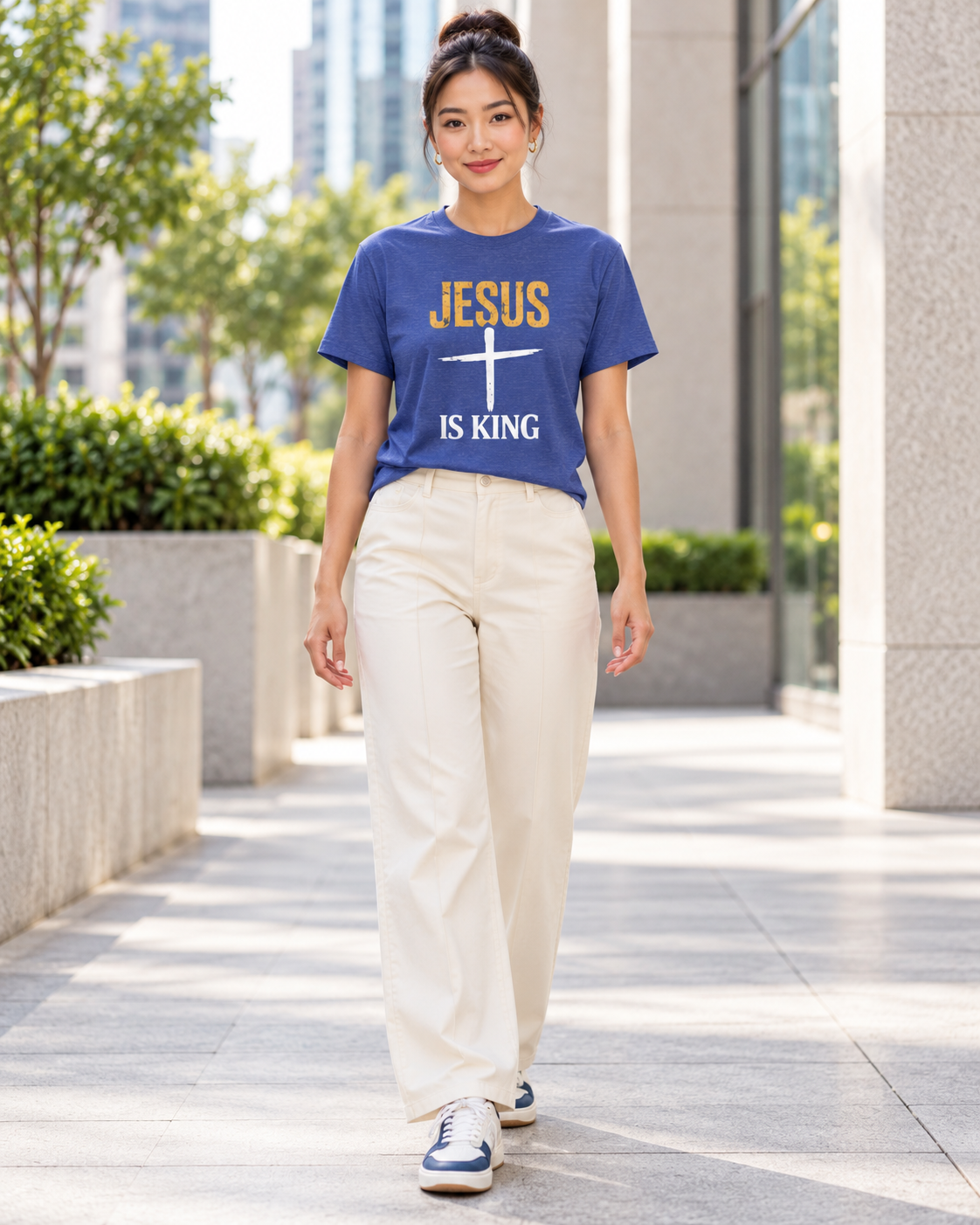JIK Faith Cross Unisex Tee